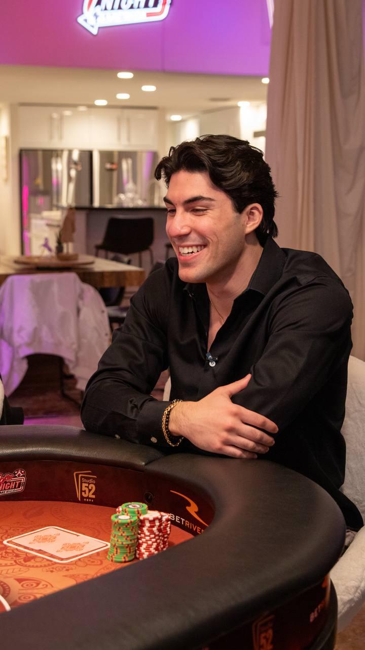 Lucky Ace at Poker Night
